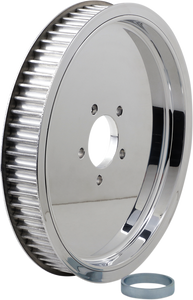 Belt Drives Ltd. - 1.50" Pulley - Plain - 65 Tooth - Polished 1-1/2" Rear Belt Pulley - RPP-65 Belt Drives Ltd. - 1.50" Pulley - Plain - 65 Tooth - Polished 1-1/2" Rear Belt Pulley - RPP-65