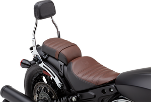 Cobra - Detachable Backrest - Mini - Chrome - Bobber - Detachable Mini Backrest - 502-2015 Cobra - Detachable Backrest - Mini - Chrome - Bobber - Detachable Mini Backrest - 502-2015