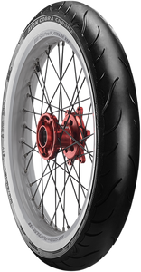 Avon - Tire - Cobra Chrome AV91 - Front - 100/90-19 - Wide Whitewall - 57V - Cobra Chrome AV91 Tire - 638175