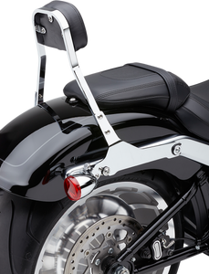 Cobra - Backrest Kit - 11" - Chrome - Softail - Detachable Backrest Kit - 602-2027