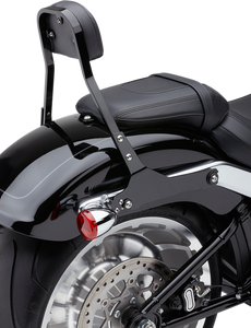 Cobra - Backrest Kit - 11" - Black - Softail - Detachable Backrest Kit - 602-2027B