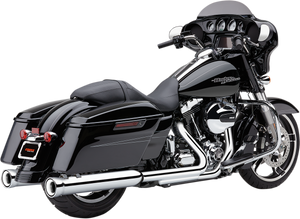 Cobra - Neighbor Hater Mufflers for '95-'16 Bagger - Chrome - Neighbor Hater Slip-On Mufflers - 6107 Cobra - Neighbor Hater Mufflers for '95-'16 Bagger - Chrome - Neighbor Hater Slip-On Mufflers - 6107