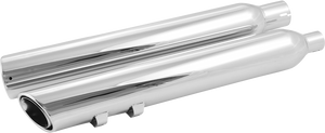 Cobra - 909 Uppercut Mufflers for FL - Chrome - 909 Uppercut Slip-On Mufflers - 6269 Cobra - 909 Uppercut Mufflers for FL - Chrome - 909 Uppercut Slip-On Mufflers - 6269