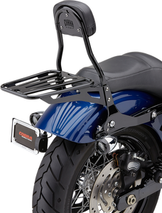 Cobra - Backrest Kit - 14" - Black - Dyna - Detachable Backrest Kit - 602-2004B Cobra - Backrest Kit - 14" - Black - Dyna - Detachable Backrest Kit - 602-2004B