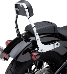 Cobra - Backrest Kit - 11" - Chrome - Softail - Detachable Backrest Kit - 602-2022 Cobra - Backrest Kit - 11" - Chrome - Softail - Detachable Backrest Kit - 602-2022