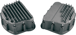 Custom Cycle Engineering - Rocker Covers - Natural - Finned Rocker Covers - FRC 2003-3