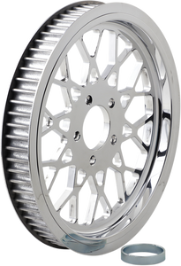 Belt Drives Ltd. - 1.50" Pulley - Mesh - 70 Tooth - Polished 1-1/2" Rear Belt Pulley - RPMS-70 Belt Drives Ltd. - 1.50" Pulley - Mesh - 70 Tooth - Polished 1-1/2" Rear Belt Pulley - RPMS-70