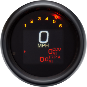 Dakota Digital - Tank Speedometer - Black Bezel - 3-3/8" - '04-'11 - MLX - 3000 Series Gauge - MLX-3004-K Dakota Digital - Tank Speedometer - Black Bezel - 3-3/8" - '04-'11 - MLX - 3000 Series Gauge - MLX-3004-K