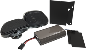 Hogtunes - Front Speaker Kit - 225-Watt Amp - 225-Watt Amp/Front Speaker Kit - 225 RG KIT-AA Hogtunes - Front Speaker Kit - 225-Watt Amp - 225-Watt Amp/Front Speaker Kit - 225 RG KIT-AA