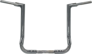 Fat Baggers Inc. - Handlebar - Flat Top - 16" - Chrome - 1-1/2" EZ Install Flat Top Handlebar - 605016 Fat Baggers Inc. - Handlebar - Flat Top - 16" - Chrome - 1-1/2" EZ Install Flat Top Handlebar - 605016