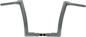Fat Baggers Inc. - Handlebar - Flat Top - 12" - Chrome - 1-1/2" EZ Install Flat Top Handlebar - 606012 Fat Baggers Inc. - Handlebar - Flat Top - 12" - Chrome - 1-1/2" EZ Install Flat Top Handlebar - 606012