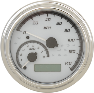 Dakota Digital - MXV Series Analog Gauge System - White/Gray/Chrome - MVX Series Analog Gauge System — 2011WGC Model - MVX-2011-WG-C Dakota Digital - MXV Series Analog Gauge System - White/Gray/Chrome - MVX Series Analog Gauge System — 2011WGC Model - MVX-2011-WG-C