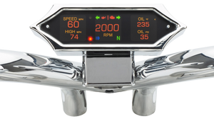 Dakota Digital - Speedometer - Spiked - Chrome - '04-'13 - MLX-9000 Series Gauge - MLX-9204 Dakota Digital - Speedometer - Spiked - Chrome - '04-'13 - MLX-9000 Series Gauge - MLX-9204