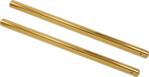 Custom Cycle Engineering - Fork Tubes - Gold - 39 mm - 26.25" - Gold Fork Tubes - T 1346TN