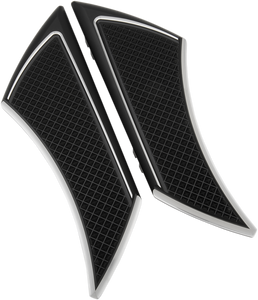 Eddie Trotta Designs - Floorboard - Diamond - Black - Stealth Driver Floorboards - TC-563B Eddie Trotta Designs - Floorboard - Diamond - Black - Stealth Driver Floorboards - TC-563B