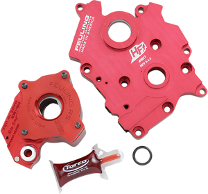 Feuling Oil Pump Corp. - Race Oil Pump with Plate - M8 Water Cooled - Race Series Oil Pump/Camplate Kit - 7199 Feuling Oil Pump Corp. - Race Oil Pump with Plate - M8 Water Cooled - Race Series Oil Pump/Camplate Kit - 7199