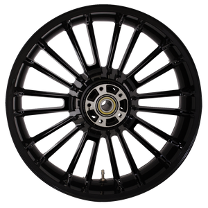 Coastal Moto - Rear Wheel - Atlantic 3D - Single Disc/ABS - Black - 18"x5.50" - Atlantic Precision Cast 3D Wheel - 3D-ATL185SBABST Coastal Moto - Rear Wheel - Atlantic 3D - Single Disc/ABS - Black - 18"x5.50" - Atlantic Precision Cast 3D Wheel - 3D-ATL185SBABST