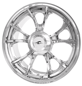 Coastal Moto - Rear Wheel - Largo 3D - Single Disc w/or without ABS - Chrome - 18"x7.00" - Largo Precision Cast 3D Wheel  Largo 3D - 3D-LAR187CH-TRK Coastal Moto - Rear Wheel - Largo 3D - Single Disc w/or without ABS - Chrome - 18"x7.00" - Largo Precision Cast 3D Wheel  Largo 3D - 3D-LAR187CH-TRK