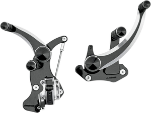 Accutronix - Forward Control - Black - Diamond - Forward Controls - FC405-SIN