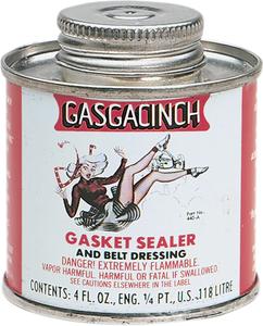 James Gasket - Gasgasinch Gasket Sealer - 4 U.S. fl oz. - Gasgacinch Gasket Sealer and Belt Dressing - JGI-GS#2