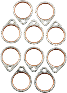 James Gasket - Exhaust Port Gasket Steel Core - Exhaust Gaskets - JGI-65834-68-SC