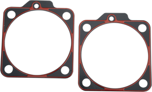 James Gasket - Metal Base Gasket - 3-5/8" - Big Twin - Cylinder Base Gaskets - JGI-16777-66-SX