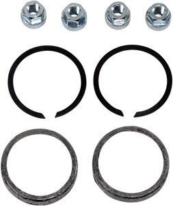 James Gasket - Exhaust Port Graphite Gasket Kit - Big Twin/XL/EVO - Exhaust Port Gasket Kit - 65324-83-KWG2