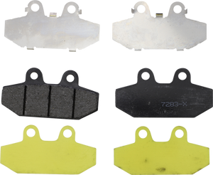 Lyndall Racing Brakes Llc - X-Treme Brake Pad - Rear - X-Treme Harley/Buell Brake Pads - 7283X Lyndall Racing Brakes Llc - X-Treme Brake Pad - Rear - X-Treme Harley/Buell Brake Pads - 7283X