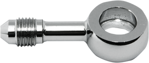 Magnum - Banjo Fitting - 7/16" - AN3 180° - Chrome - -3 AN Banjo Fitting - 1703-40