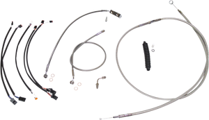 Magnum - Control Cable Kit - XR - Stainless Steel/Chrome - XR Handlebar Installation Kit - 589941