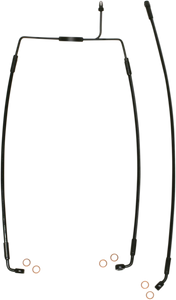 Magnum - Brake Line - Front - XR - Black - XR Stainless Extreme Response Front DOT Brakeline Kit - SBB1307-25 Magnum - Brake Line - Front - XR - Black - XR Stainless Extreme Response Front DOT Brakeline Kit - SBB1307-25