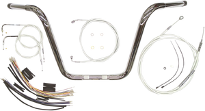 Magnum - Handlebar/Installation Kit - Sterling Chromite II - 1-1/4" Caliber Handlebar Installation Kit  Ape Hanger/Installation Kit - 38825-116