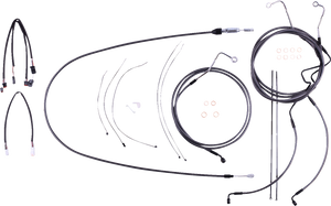 Magnum - Control Cable Kit - KARBONFIBR - KARBONFIBR Designer Handlebar Installation Kit - 7871212