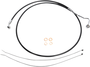 Magnum - Brake Line - Upper - XR - Black - XR Stainless Upper Brake Line - SBC1401-68 Magnum - Brake Line - Upper - XR - Black - XR Stainless Upper Brake Line - SBC1401-68