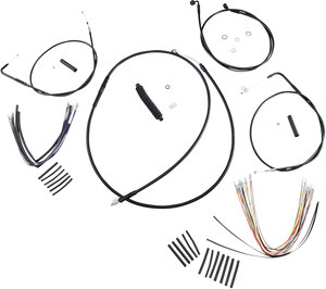 Magnum - Control Cable Kit - XR - Black - XR Handlebar Installation Kit - 486441