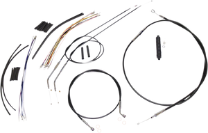 Magnum - Control Cable Kit - XR - Black/Chrome - XR Handlebar Installation Kit - 489652