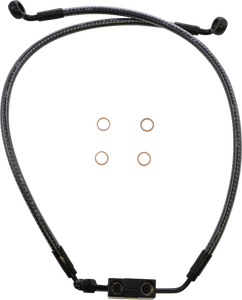 Magnum - Brake Line - Lower - KARBONFIBER - KARBONFIBR Lower Brake Line - AS77019