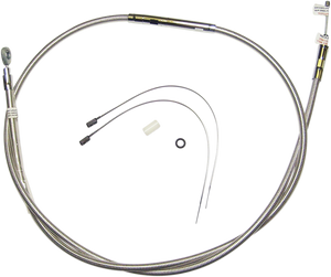 Magnum - Clutch Cable - Polished - High-Efficiency Polished Stainless Clutch Cable - 52238HE