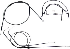 Magnum - Control Cable Kit - Black Pearl - Black Pearl Designer Handlebar Installation Kit - 487294 Magnum - Control Cable Kit - Black Pearl - Black Pearl Designer Handlebar Installation Kit - 487294