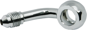Magnum - Banjo Fitting - 10 mm - AN3 60° - Chrome - -3 AN Banjo Fitting - 1703-47