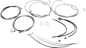 Magnum - Control Cable Kit - XR - Stainless Steel - XR Handlebar Installation Kit - 589872