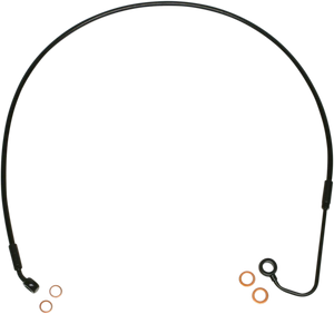 Magnum - Brake Line - Upper - XR - Black - XR Stainless Upper Brake Line - SBB1407-36