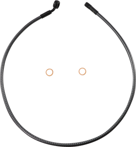 Magnum - Brake Line - Front - 12 mm - 35° - 34" - KARBONFIBR - KARBONFIBR Designer Series DOT ABS-Specific Front Upper Brake Kit - AS778134