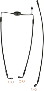 Magnum - Brake Line - Front - XR - Black - XR Stainless Extreme Response Front DOT Brakeline Kit - SBB1310-29