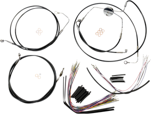 Magnum - Control Cable Kit - XR - Black - XR Handlebar Installation Kit - 489001