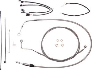 Magnum - Control Cable Kit - XR - Stainless Steel/Chrome - XR Handlebar Installation Kit - 5891171