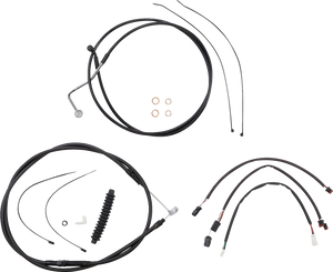 Magnum - Control Cable Kit - XR - Black - XR Handlebar Installation Kit - 486981