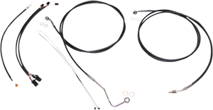 Magnum - Control Cable Kit - XR - Black/Chrome - XR Handlebar Installation Kit - 489851