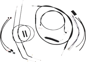 Magnum - Control Cable Kit - XR - Black - XR Handlebar Installation Kit - 486662