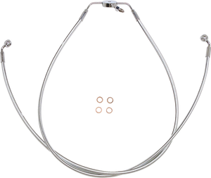 Magnum - Lower Brake Line - Sterling Chromite II - Non-ABS Dual Disc Lower DOT Brake Line - 37024